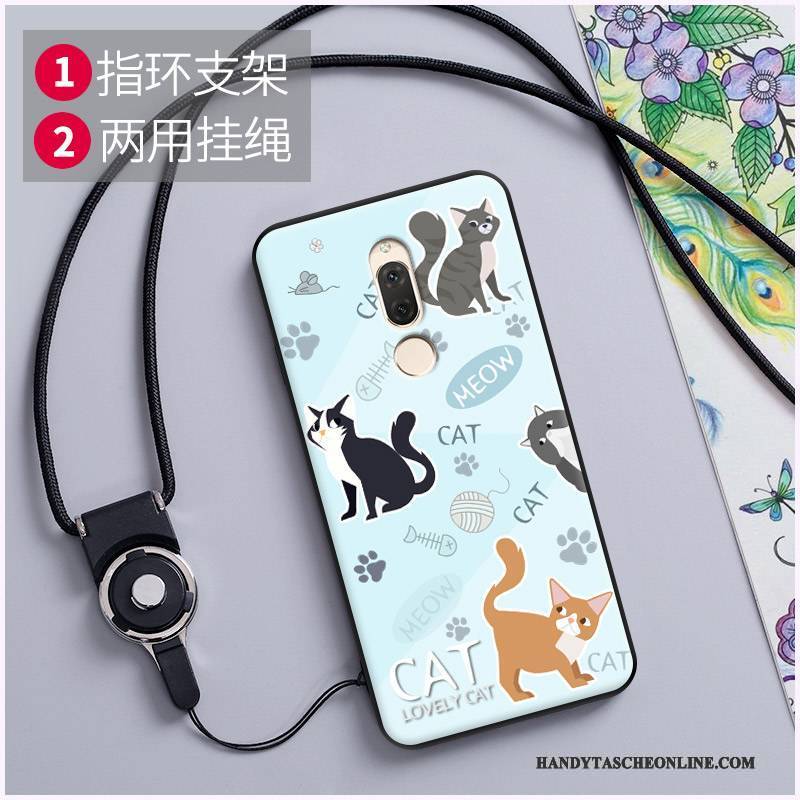 Hülle Huawei Mate 10 Lite Farbe Trend Handyhüllen, Case Huawei Mate 10 Lite Lederhülle