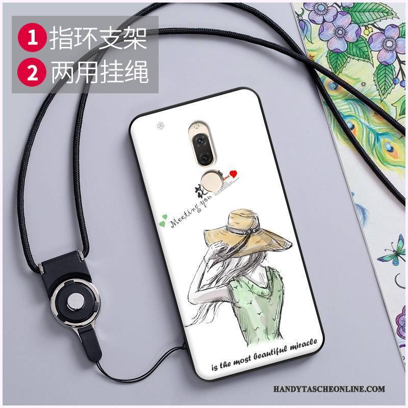 Hülle Huawei Mate 10 Lite Farbe Trend Handyhüllen, Case Huawei Mate 10 Lite Lederhülle