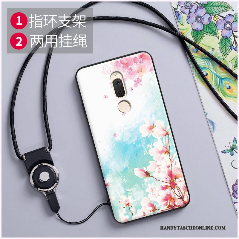 Hülle Huawei Mate 10 Lite Farbe Trend Handyhüllen, Case Huawei Mate 10 Lite Lederhülle