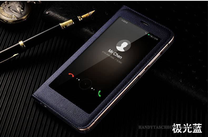 Hülle Huawei Mate 10 Lite Folio Dünne Rosa, Case Huawei Mate 10 Lite Taschen Handyhüllen Anti-sturz
