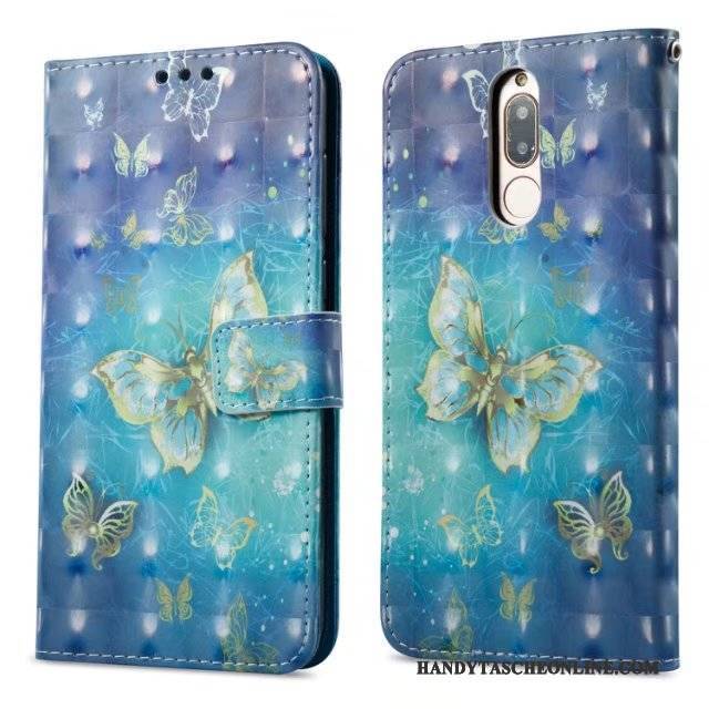 Hülle Huawei Mate 10 Lite Geldbörse Rosa, Case Huawei Mate 10 Lite Schutz