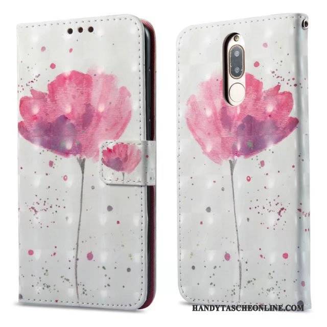 Hülle Huawei Mate 10 Lite Geldbörse Rosa, Case Huawei Mate 10 Lite Schutz