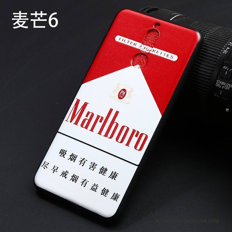 Hülle Huawei Mate 10 Lite Kreativ Rot Persönlichkeit, Case Huawei Mate 10 Lite Weiche Handyhüllen