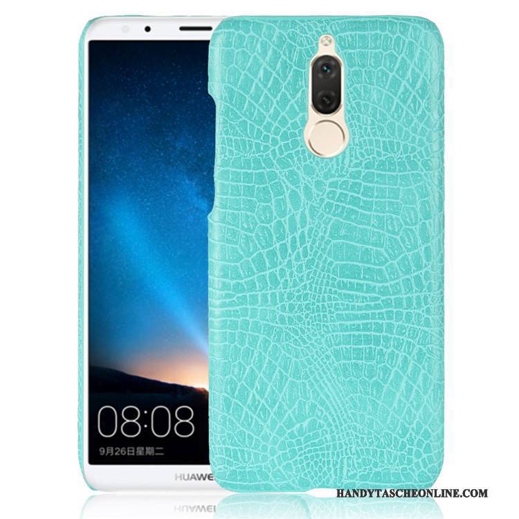 Hülle Huawei Mate 10 Lite Leder Anti-sturz Orange, Case Huawei Mate 10 Lite Retro Schwer Muster