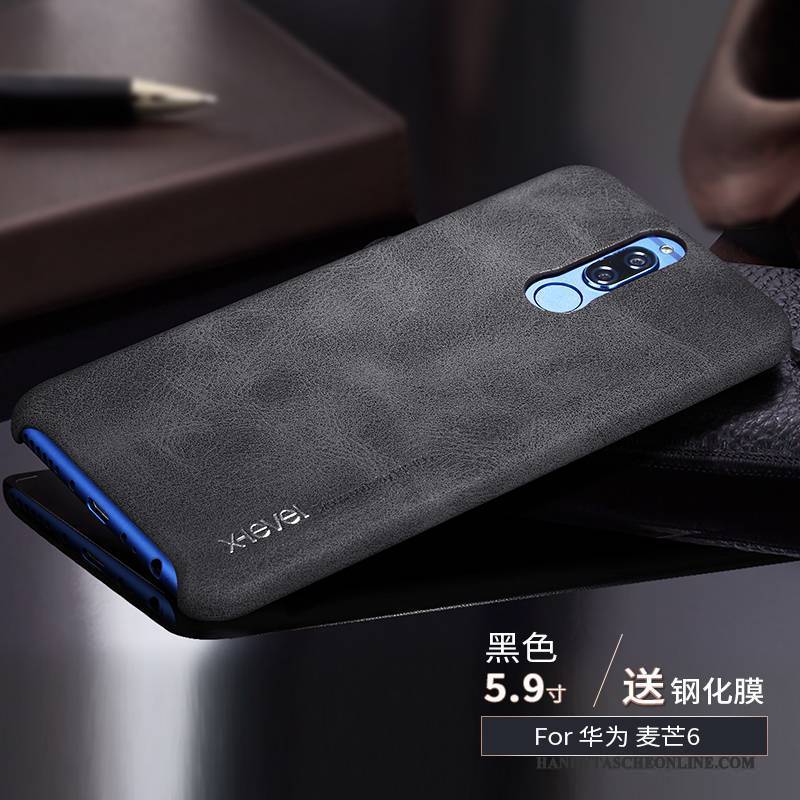 Hülle Huawei Mate 10 Lite Lederhülle Lichtfarbe Handyhüllen, Case Huawei Mate 10 Lite Weiche Schlank Anti-sturz