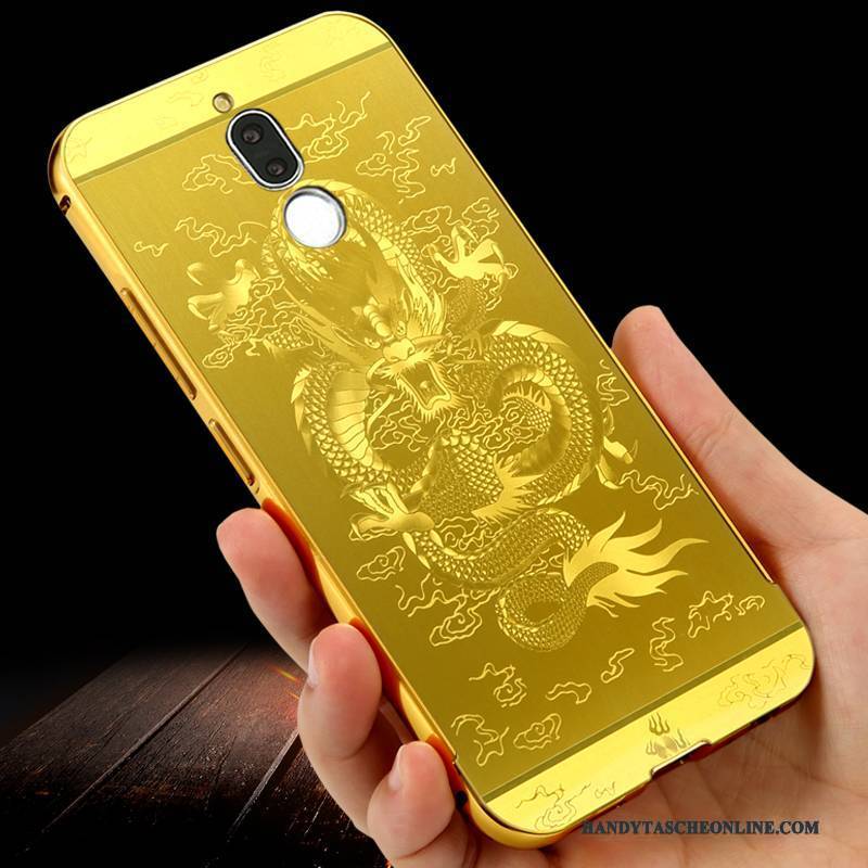 Hülle Huawei Mate 10 Lite Schutz Anti-sturz Grenze, Case Huawei Mate 10 Lite Taschen Gold Schwer