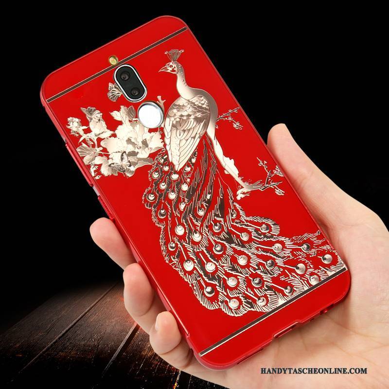 Hülle Huawei Mate 10 Lite Schutz Anti-sturz Grenze, Case Huawei Mate 10 Lite Taschen Gold Schwer
