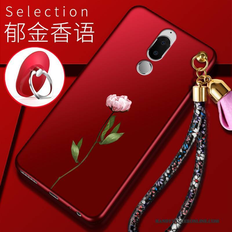 Hülle Huawei Mate 10 Lite Schutz Nubuck Anti-sturz, Case Huawei Mate 10 Lite Weiche Trend Neu