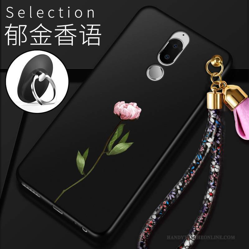 Hülle Huawei Mate 10 Lite Schutz Nubuck Anti-sturz, Case Huawei Mate 10 Lite Weiche Trend Neu