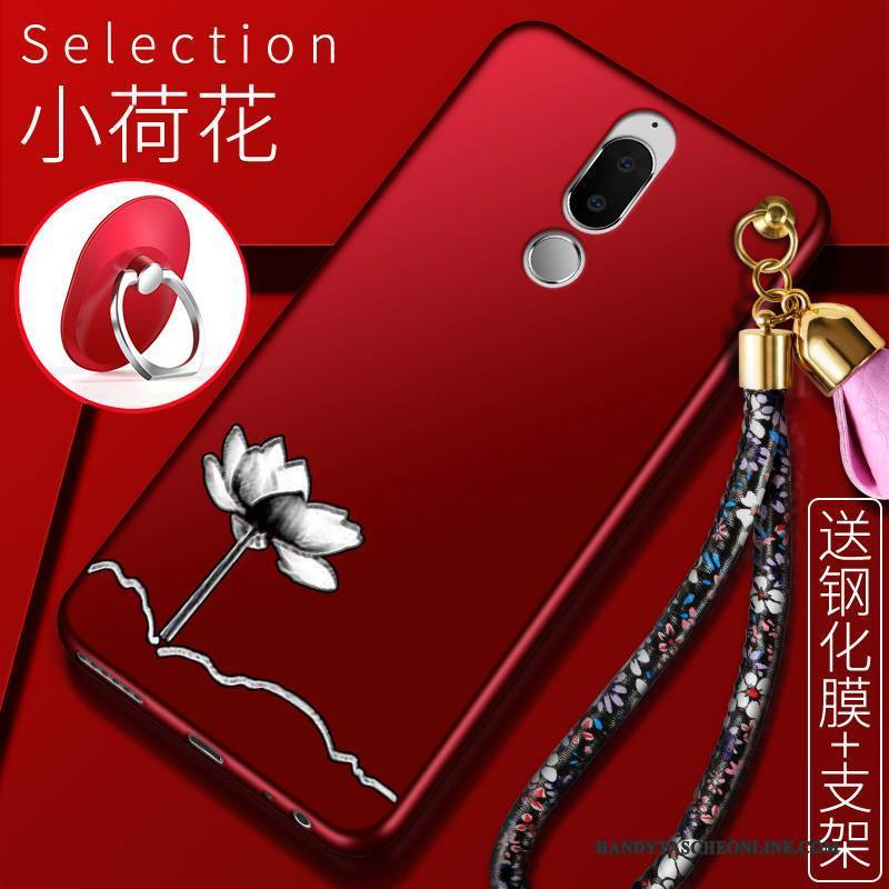 Hülle Huawei Mate 10 Lite Schutz Nubuck Anti-sturz, Case Huawei Mate 10 Lite Weiche Trend Neu