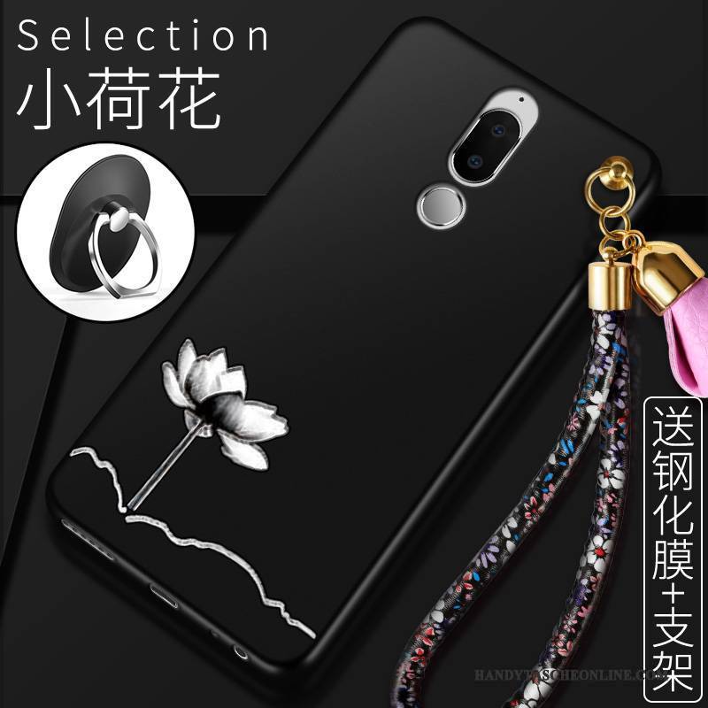 Hülle Huawei Mate 10 Lite Schutz Nubuck Anti-sturz, Case Huawei Mate 10 Lite Weiche Trend Neu