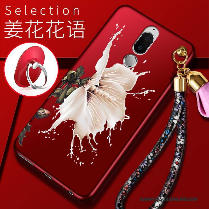 Hülle Huawei Mate 10 Lite Schutz Nubuck Anti-sturz, Case Huawei Mate 10 Lite Weiche Trend Neu