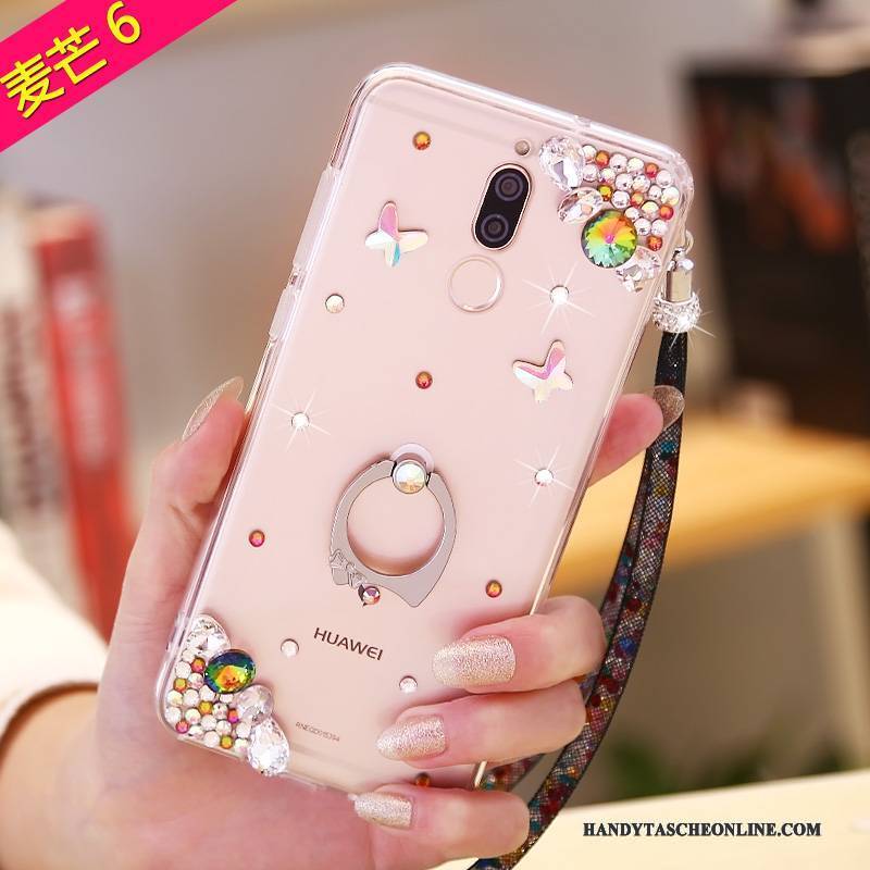 Hülle Huawei Mate 10 Lite Strass Handyhüllen, Case Huawei Mate 10 Lite Silikon