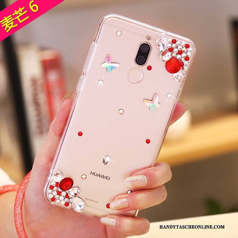 Hülle Huawei Mate 10 Lite Strass Handyhüllen, Case Huawei Mate 10 Lite Silikon