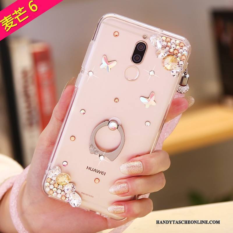 Hülle Huawei Mate 10 Lite Strass Handyhüllen, Case Huawei Mate 10 Lite Silikon