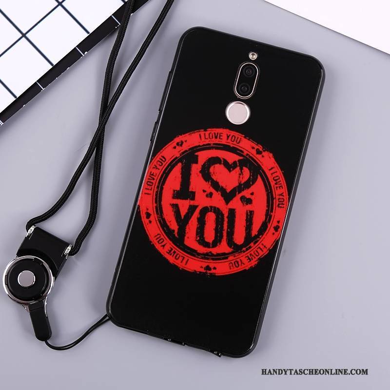 Hülle Huawei Mate 10 Lite Taschen Handyhüllen Rot, Case Huawei Mate 10 Lite Anti-sturz