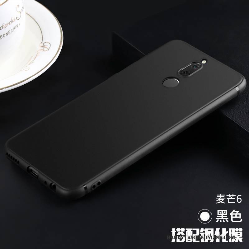 Hülle Huawei Mate 10 Lite Taschen Handyhüllen Rot, Case Huawei Mate 10 Lite Weiche Anti-sturz Schwarz