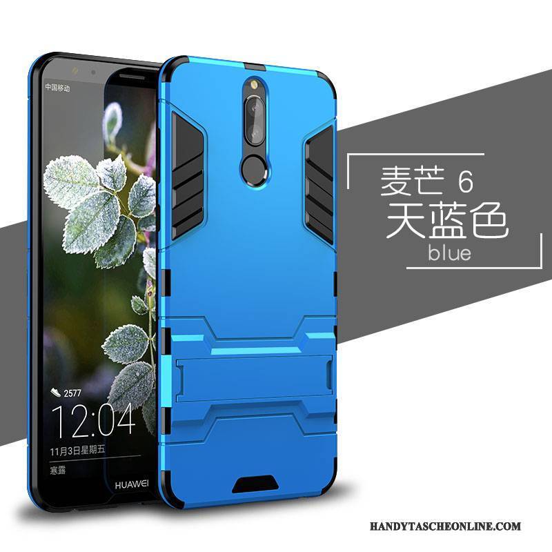 Hülle Huawei Mate 10 Lite Taschen Handyhüllen Schwer, Case Huawei Mate 10 Lite Silikon Dunkelblau Anti-sturz