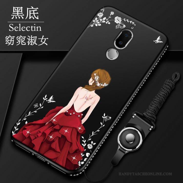 Hülle Huawei Mate 10 Lite Taschen Rot Neu, Case Huawei Mate 10 Lite Weiche Anti-sturz Trend