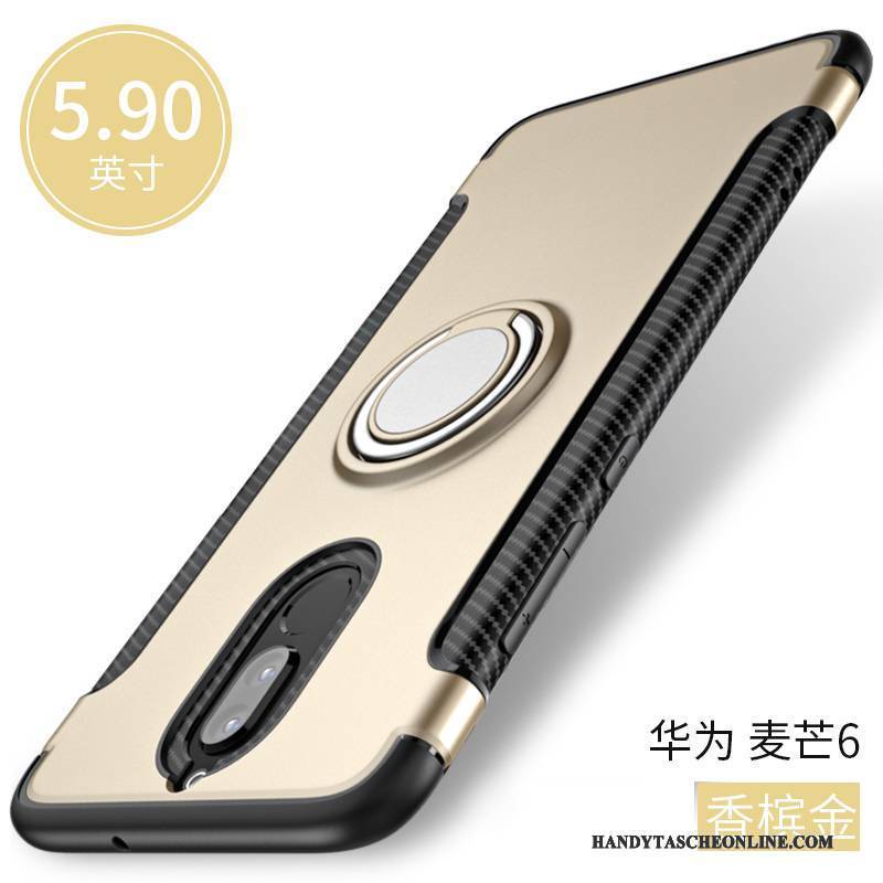 Hülle Huawei Mate 10 Lite Weiche Ring Handyhüllen, Case Huawei Mate 10 Lite Schutz Dunkelblau Anti-sturz
