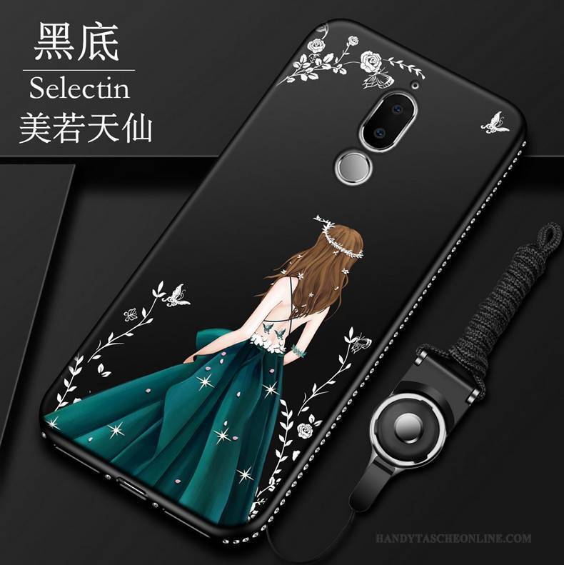 Hülle Huawei Mate 10 Lite Weiche Rot Anti-sturz, Case Huawei Mate 10 Lite Schutz Handyhüllen