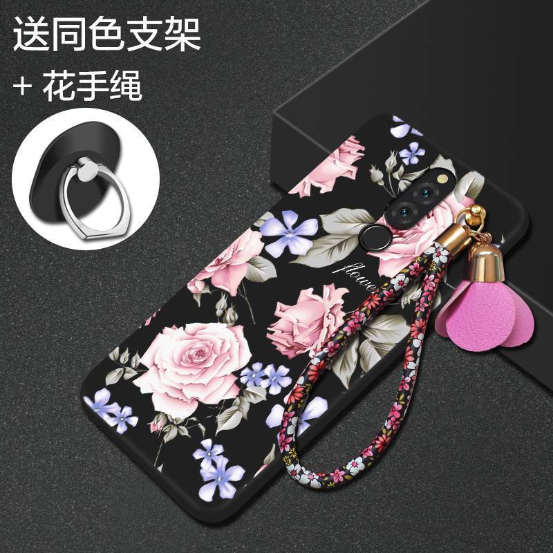 Hülle Huawei Mate 10 Lite Weiche Rot Handyhüllen, Case Huawei Mate 10 Lite Kreativ Anti-sturz