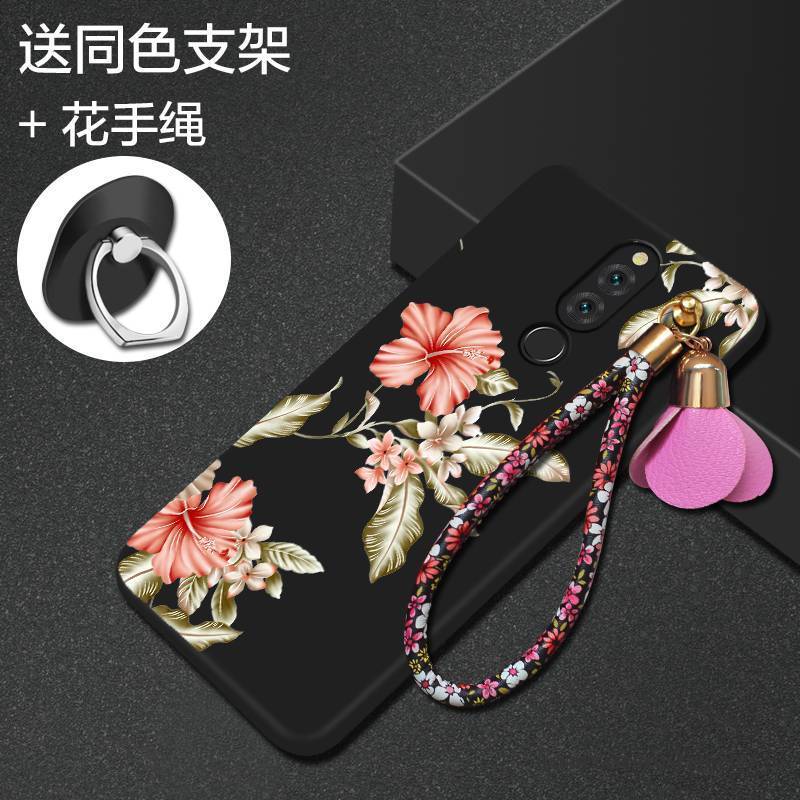 Hülle Huawei Mate 10 Lite Weiche Rot Handyhüllen, Case Huawei Mate 10 Lite Kreativ Anti-sturz
