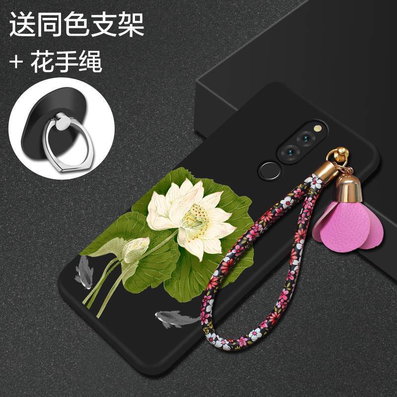 Hülle Huawei Mate 10 Lite Weiche Rot Handyhüllen, Case Huawei Mate 10 Lite Kreativ Anti-sturz