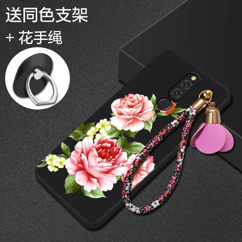 Hülle Huawei Mate 10 Lite Weiche Rot Handyhüllen, Case Huawei Mate 10 Lite Kreativ Anti-sturz