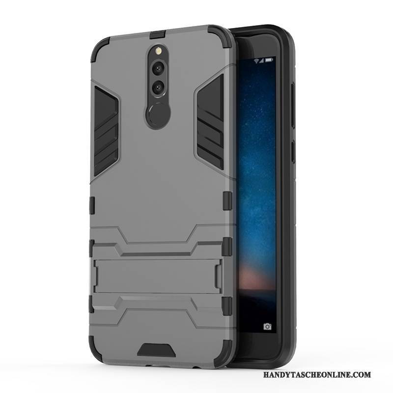 Hülle Huawei Mate 10 Lite Weiche Silber Anti-sturz, Case Huawei Mate 10 Lite Schutz Schwer Handyhüllen