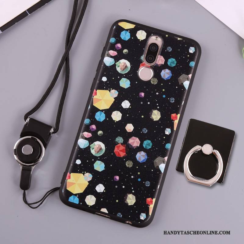 Hülle Huawei Mate 10 Lite Weiche Weiß Grün, Case Huawei Mate 10 Lite Silikon Handyhüllen