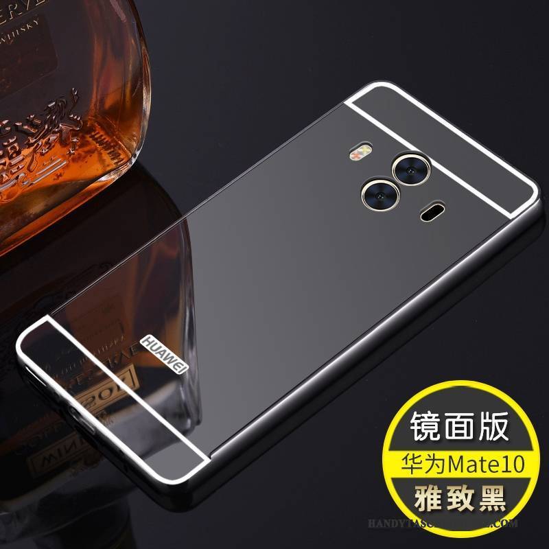 Hülle Huawei Mate 10 Metall Handyhüllen Rosa, Case Huawei Mate 10 Schutz
