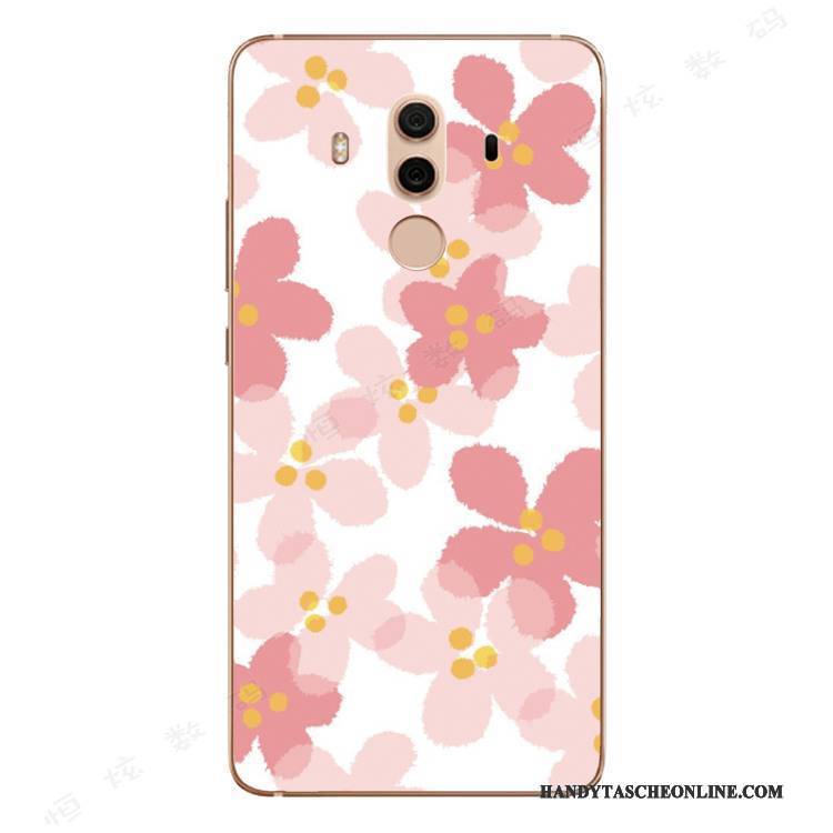Hülle Huawei Mate 10 Pro Kreativ Rosa Trend, Case Huawei Mate 10 Pro Silikon Handyhüllen Kunst
