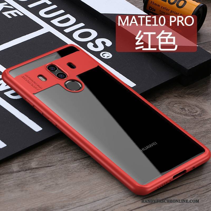 Hülle Huawei Mate 10 Pro Silikon Handyhüllen Schwarz, Case Huawei Mate 10 Pro Anti-sturz Schlank