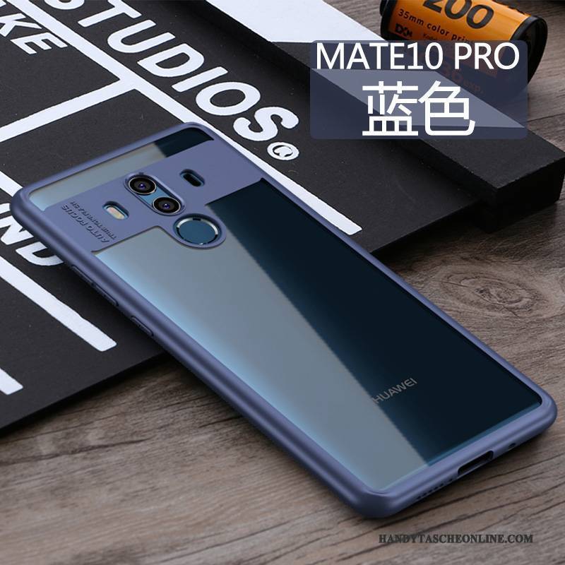 Hülle Huawei Mate 10 Pro Silikon Handyhüllen Schwarz, Case Huawei Mate 10 Pro Anti-sturz Schlank