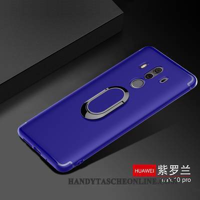 Hülle Huawei Mate 10 Pro Weiche Schwarz Unsichtbar, Case Huawei Mate 10 Pro Silikon Handyhüllen Schnalle