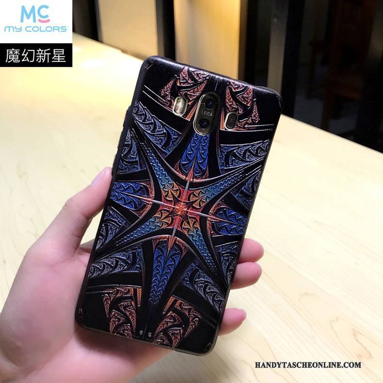 Hülle Huawei Mate 10 Prägung Handyhüllen Grau, Case Huawei Mate 10 Schutz Anti-sturz Trend