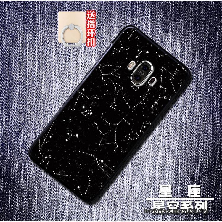 Hülle Huawei Mate 10 Schutz Handyhüllen Hängende Verzierungen, Case Huawei Mate 10 Kreativ Trend Blau