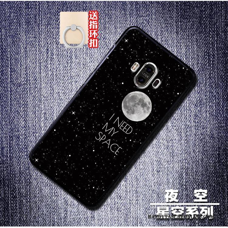 Hülle Huawei Mate 10 Schutz Handyhüllen Hängende Verzierungen, Case Huawei Mate 10 Kreativ Trend Blau