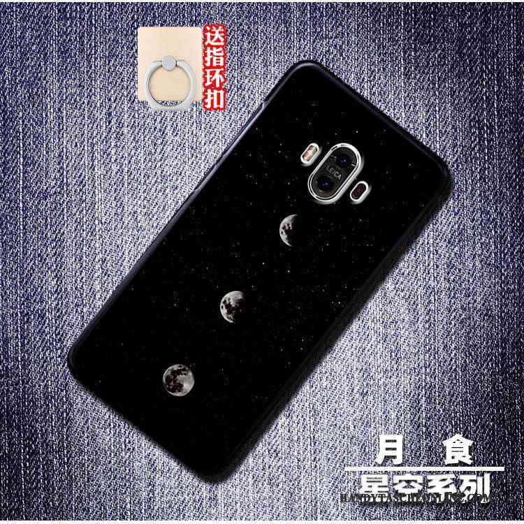 Hülle Huawei Mate 10 Schutz Handyhüllen Hängende Verzierungen, Case Huawei Mate 10 Kreativ Trend Blau