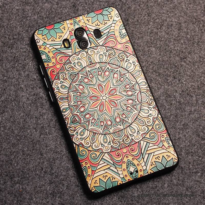 Hülle Huawei Mate 10 Schutz Nubuck Persönlichkeit, Case Huawei Mate 10 Farbe Handyhüllen Anti-sturz