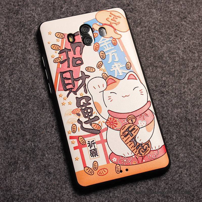 Hülle Huawei Mate 10 Schutz Nubuck Persönlichkeit, Case Huawei Mate 10 Farbe Handyhüllen Anti-sturz