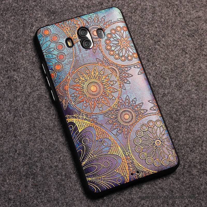 Hülle Huawei Mate 10 Schutz Nubuck Persönlichkeit, Case Huawei Mate 10 Farbe Handyhüllen Anti-sturz