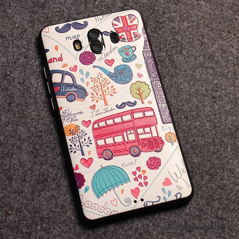 Hülle Huawei Mate 10 Schutz Nubuck Persönlichkeit, Case Huawei Mate 10 Farbe Handyhüllen Anti-sturz
