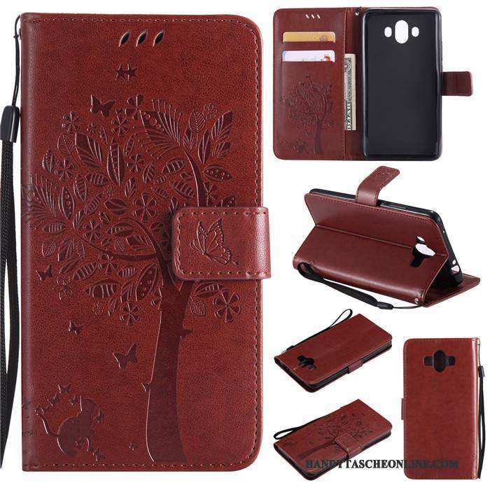 Hülle Huawei Mate 10 Schutz Rot Anti-sturz, Case Huawei Mate 10 Taschen
