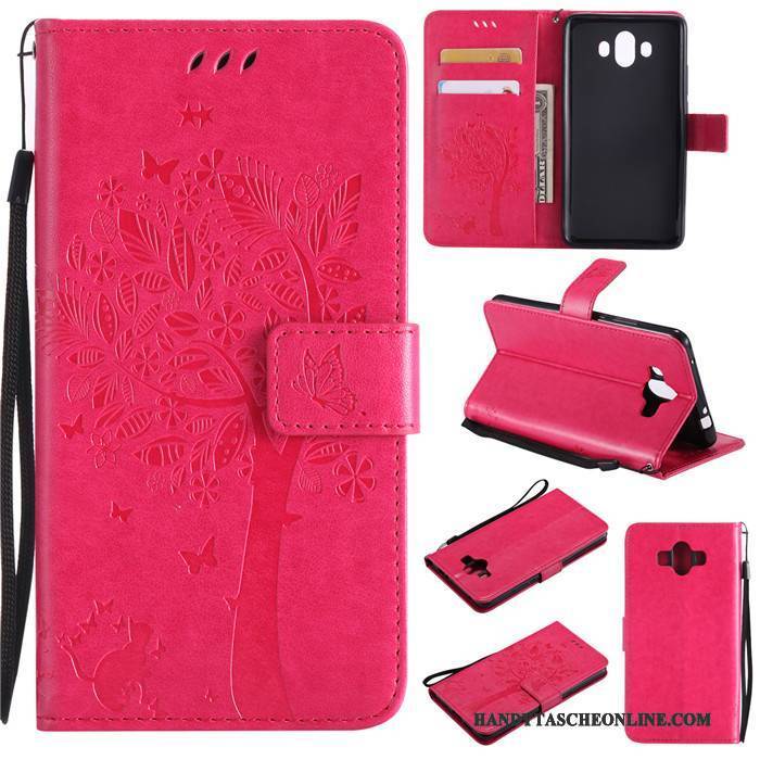 Hülle Huawei Mate 10 Schutz Rot Anti-sturz, Case Huawei Mate 10 Taschen
