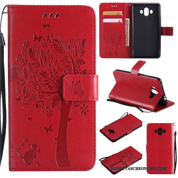 Hülle Huawei Mate 10 Schutz Rot Anti-sturz, Case Huawei Mate 10 Taschen