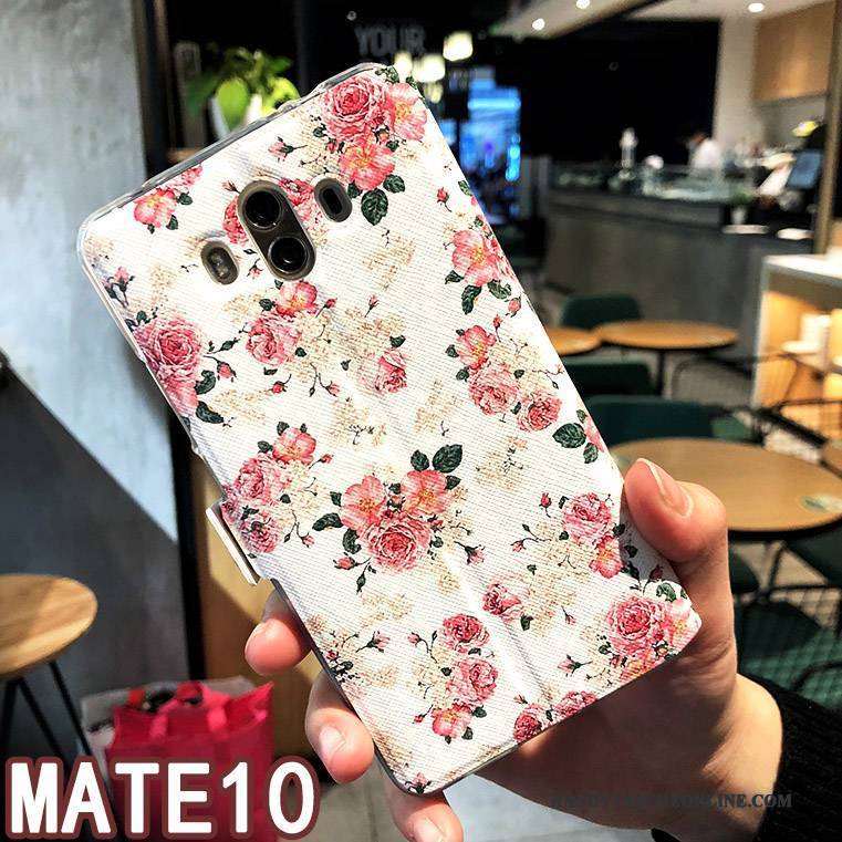 Hülle Huawei Mate 10 Schutz Zubehör Rosa, Case Huawei Mate 10 Kreativ Schlafsaal Trend
