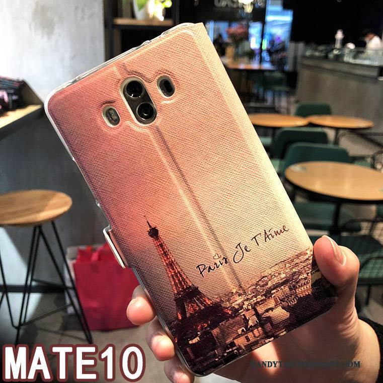 Hülle Huawei Mate 10 Schutz Zubehör Rosa, Case Huawei Mate 10 Kreativ Schlafsaal Trend