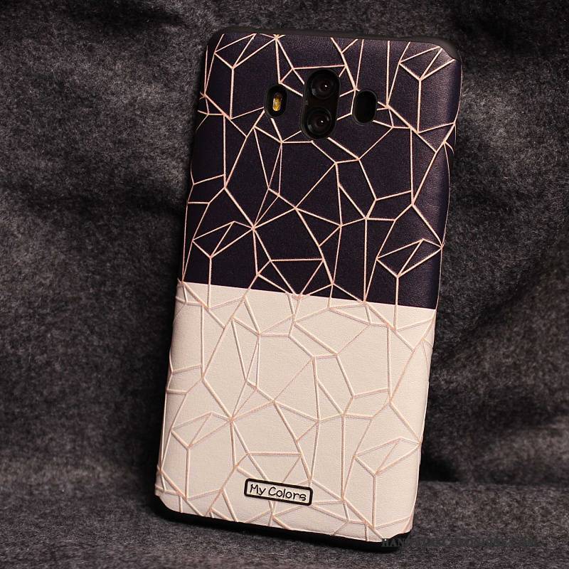 Hülle Huawei Mate 10 Silikon Anti-sturz Persönlichkeit, Case Huawei Mate 10 Taschen Handyhüllen Rosa